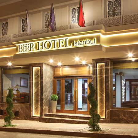 Berr Hotel Istanbul Exterior photo